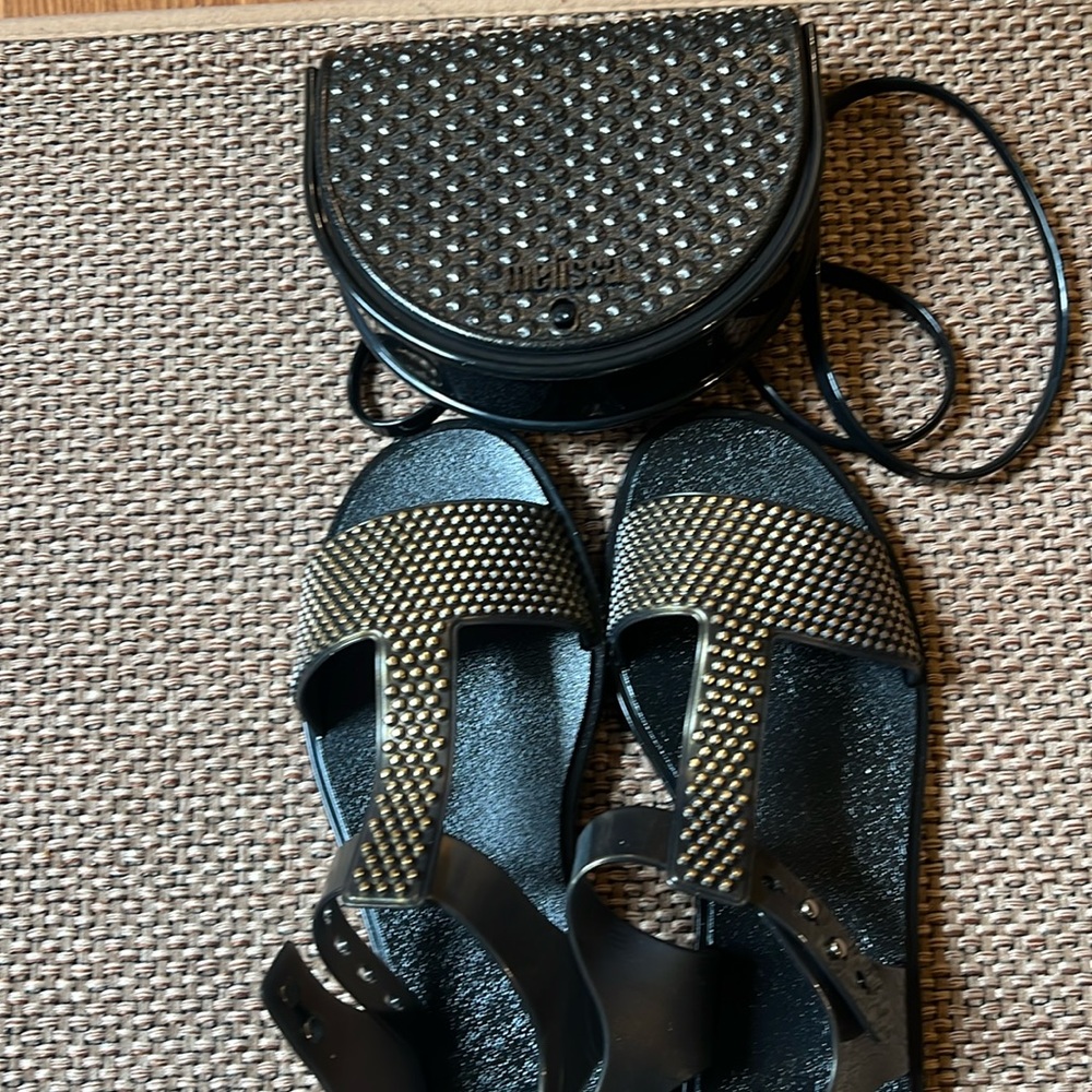 Melissa bundle bag and shoes